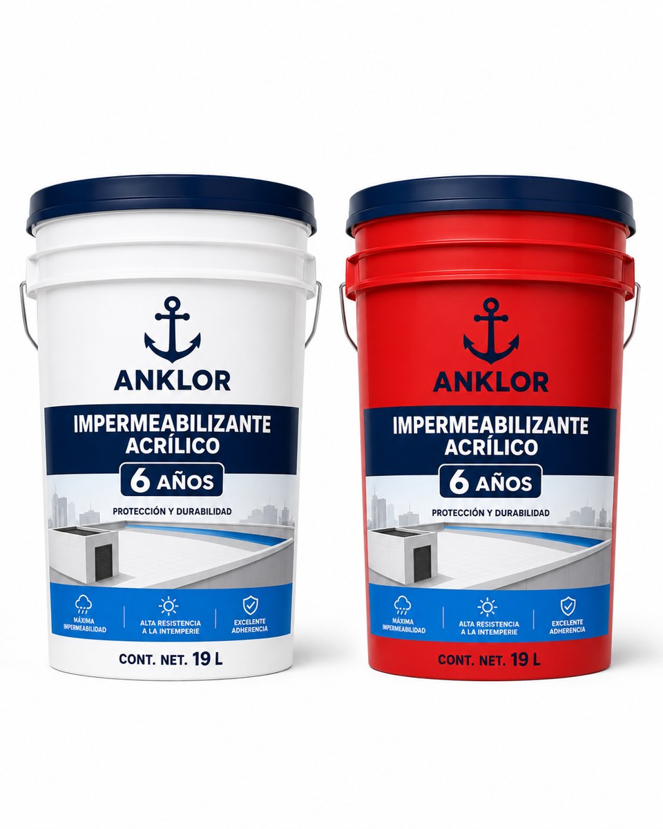 Empaque preliminar de IMPERMEABILIZANTE ACRILICO 6 A&Ntilde;OS BLANCO